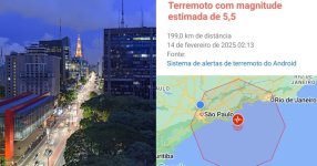 Alerta de terremoto do Google assusta brasileiros