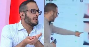 Nude ao vivo na TV Argentina choca telespectadores e viraliza nas redes