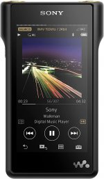Sony NW-WM1A 256 GB Premium - Reprodutor de música digital com áudio de alta resolução, preto