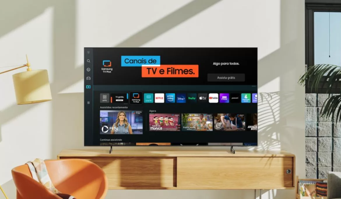 Samsung TV Plus com novos canais