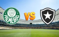 Onde assistir Palmeiras x Botafogo (Foto: Colagem/ Canva)