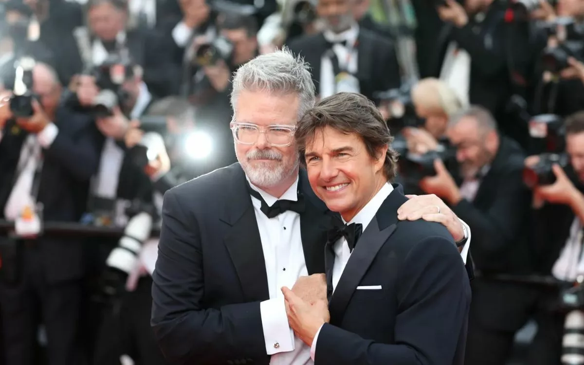 Ação Tom Cruise e Christopher McQuarrie (Foto: Reprodução)